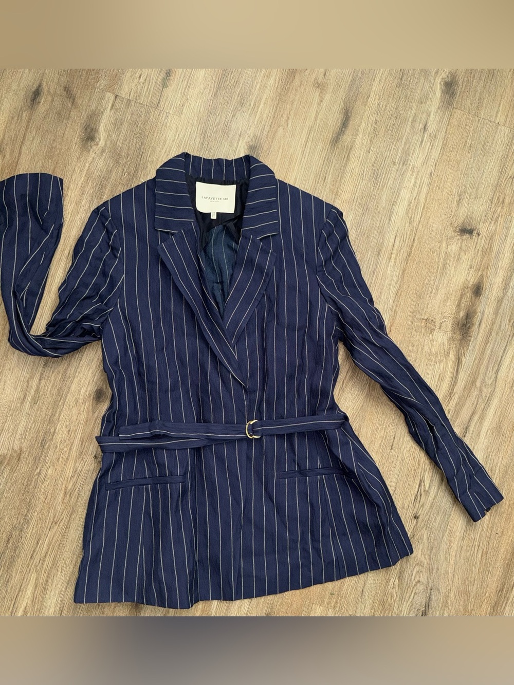 Lafayette 148 New York  Pinstripe Jacket